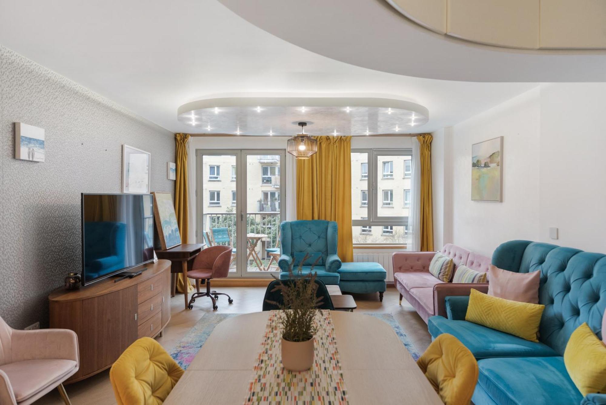 5-Star Kings Cross Home With Gym - Central لندن المظهر الخارجي الصورة